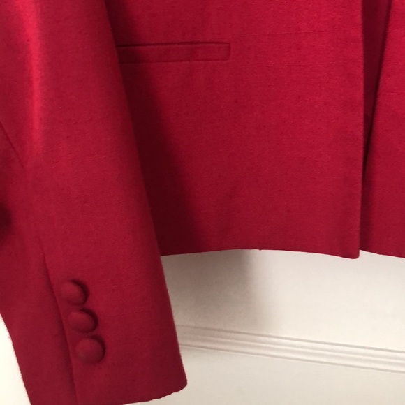 Vintage Fuchsia Pink very chic Blazer (Fits 6) - Picture 6 of 9